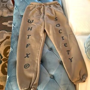 White Fox Sweatpants